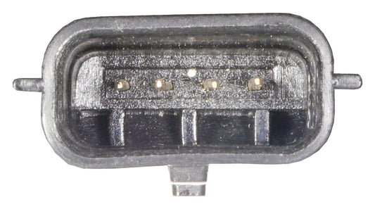 HELLA Mass Air Flow Sensor - 4-pin connector - Pipe-neck 8ET358095-131