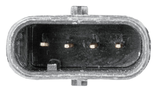 HELLA Mass Air Flow Sensor - 4-pin connector - Pipe-neck 8ET358095-311