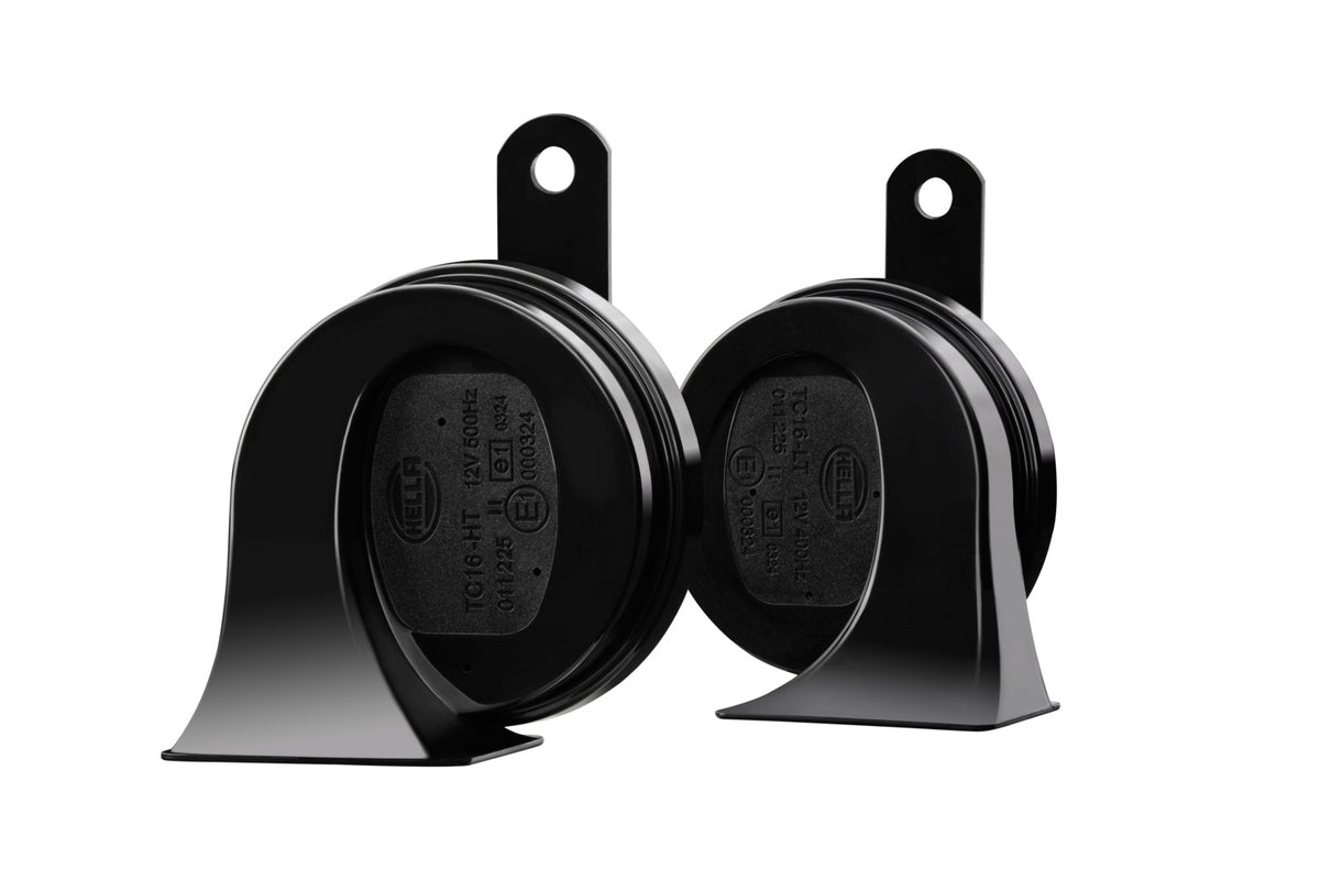 HELLA Trumpet Horn - HELLA ESSENTIAL HORN TE20 SET - 12V - 110dB(A) - High Tone/Low To 3FH011225-831