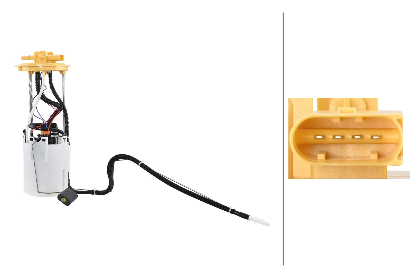 HELLA Fuel Feed Unit - Electric - 4-pin connector 8TF358303-861