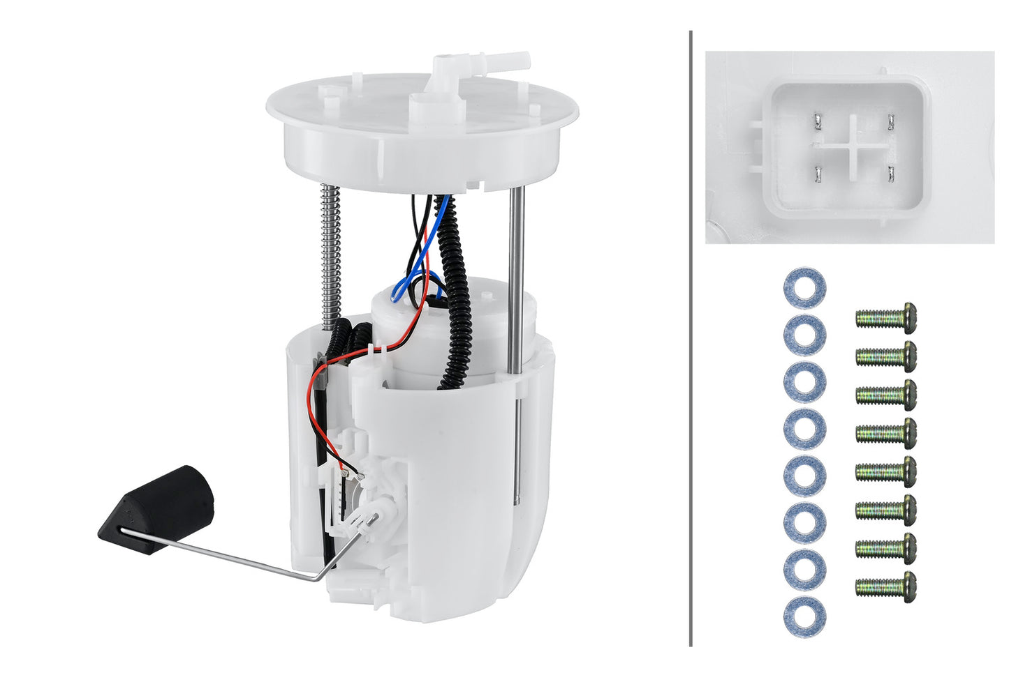 HELLA Fuel Feed Unit - Electric - 4-pin connector 8TF358305-791