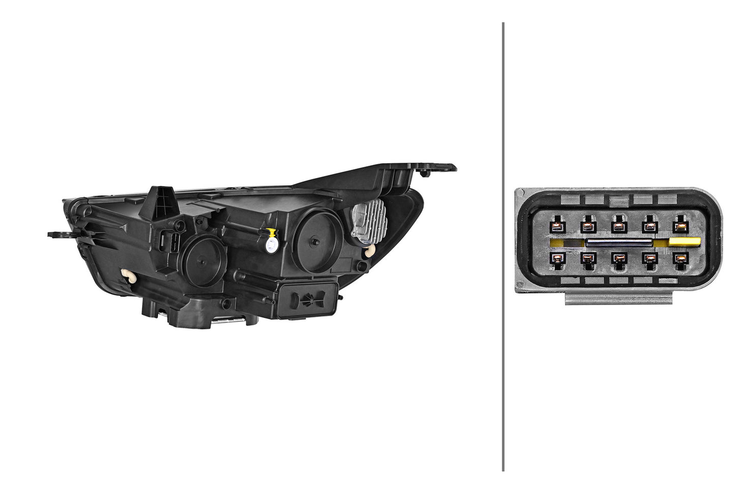 HELLA LED-Headlight - right - for e.g. OPEL GRANDLAND / GRANDLAND X (A18, P1UO) 1EX354862-081