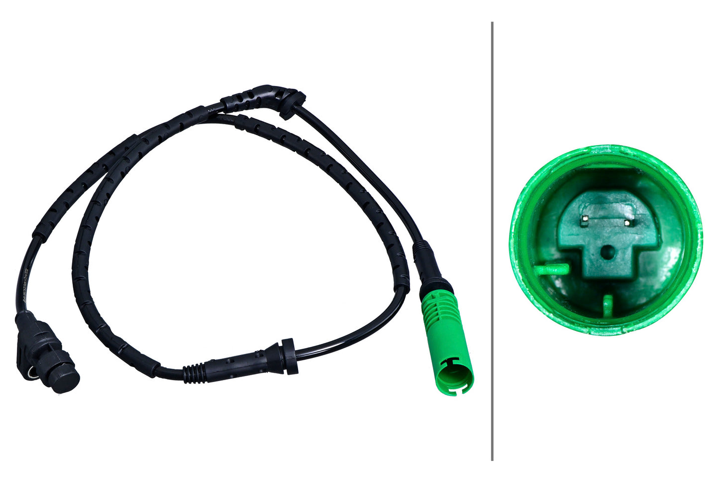 HELLA Sensor, wheel speed - 2-pin connector - Rear Axle 6PU358218-261