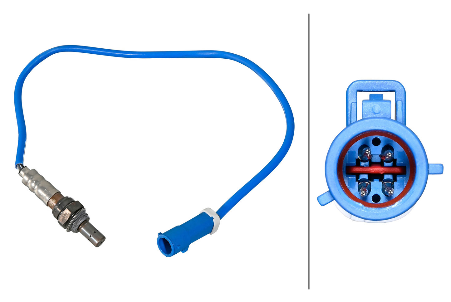 HELLA Oxygen sensor - 4-pin connector 6PA358221-461