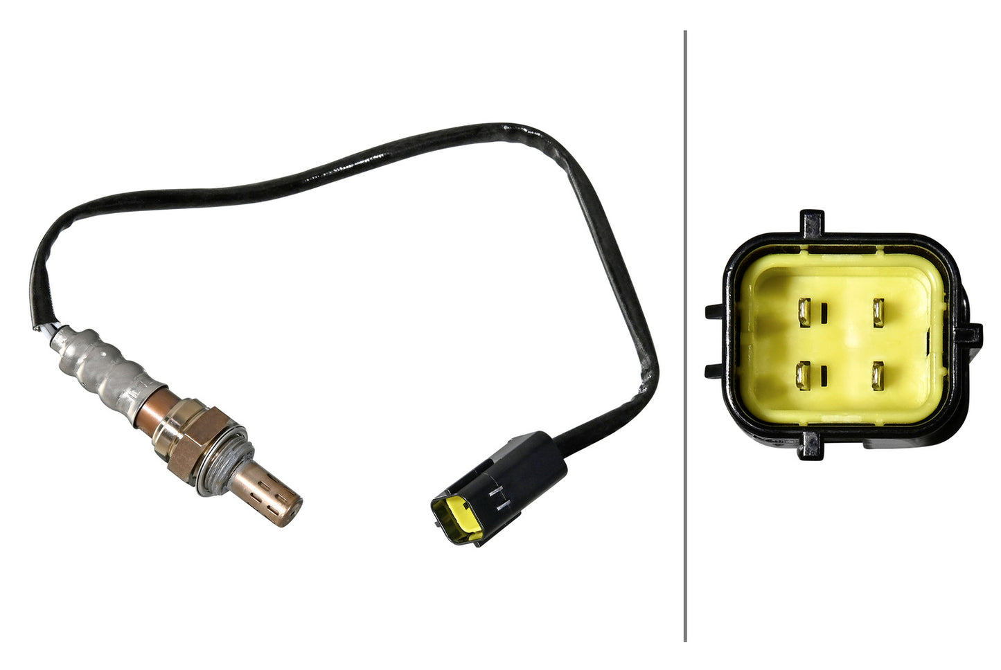 HELLA Oxygen sensor - 4-pin connector 6PA358221-141