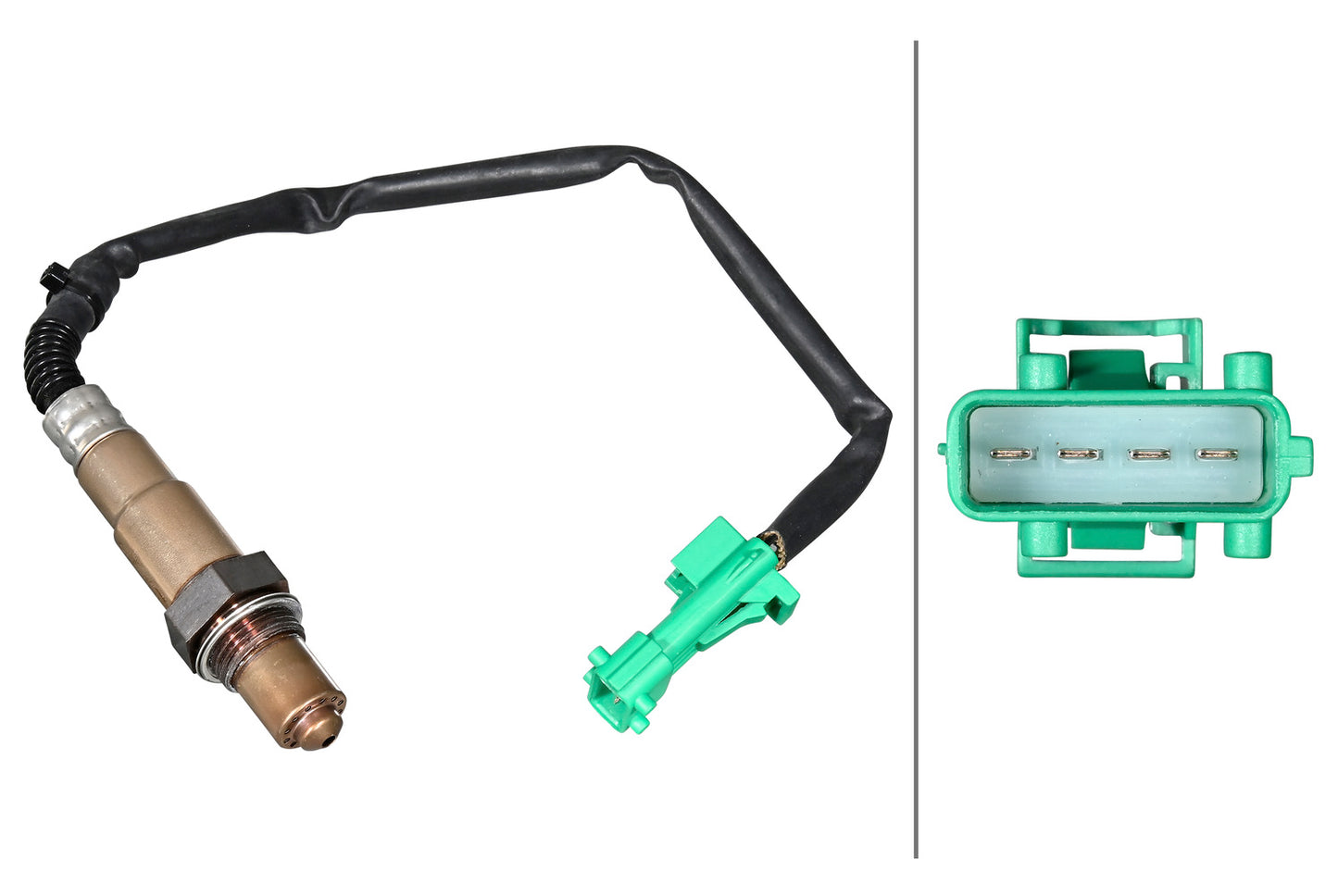 HELLA Oxygen sensor - 4-pin connector 6PA358221-351