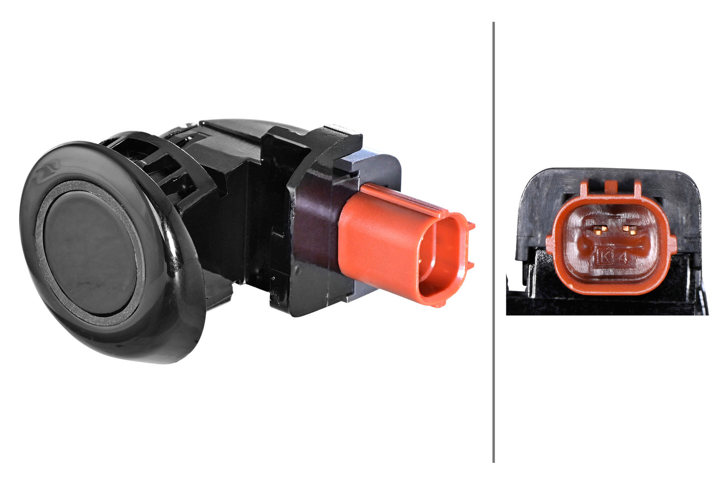 HELLA Sensor, park distance control - 2-pin connector - mounting 6PX358270-661