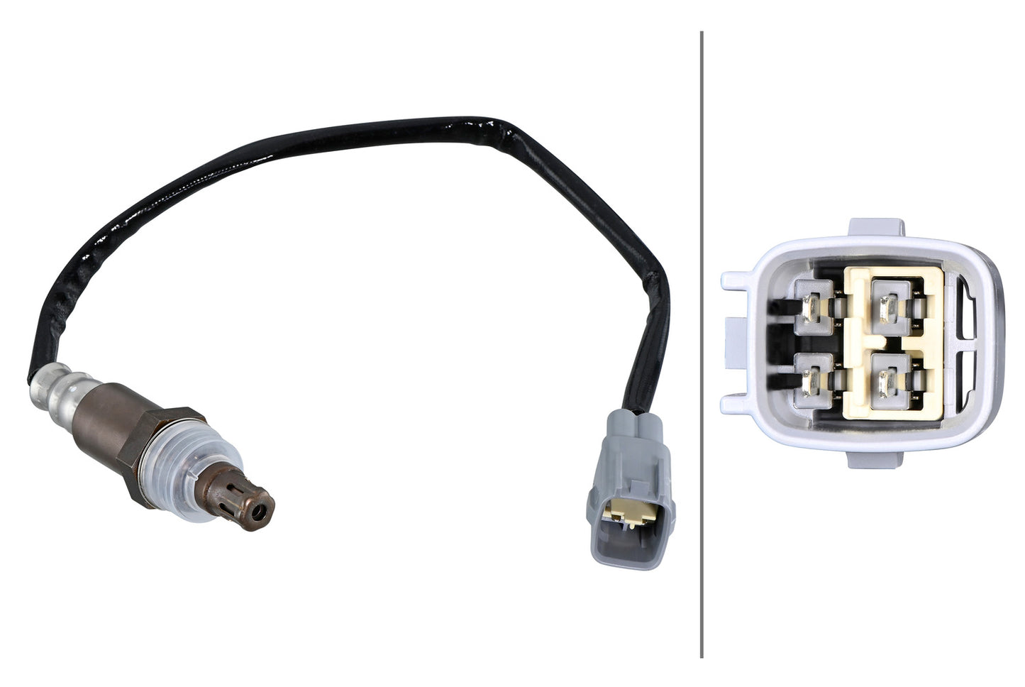 HELLA Oxygen sensor - 4-pin connector 6PA358221-551