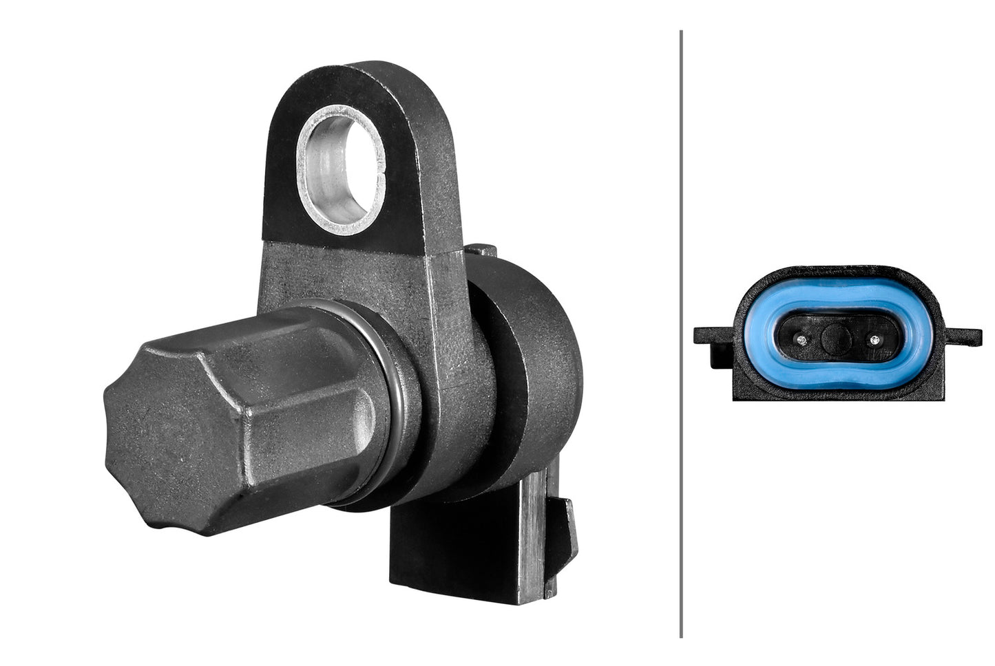 HELLA Sensor, wheel speed - 2-pin connector - Rear Axle 6PU358217-411