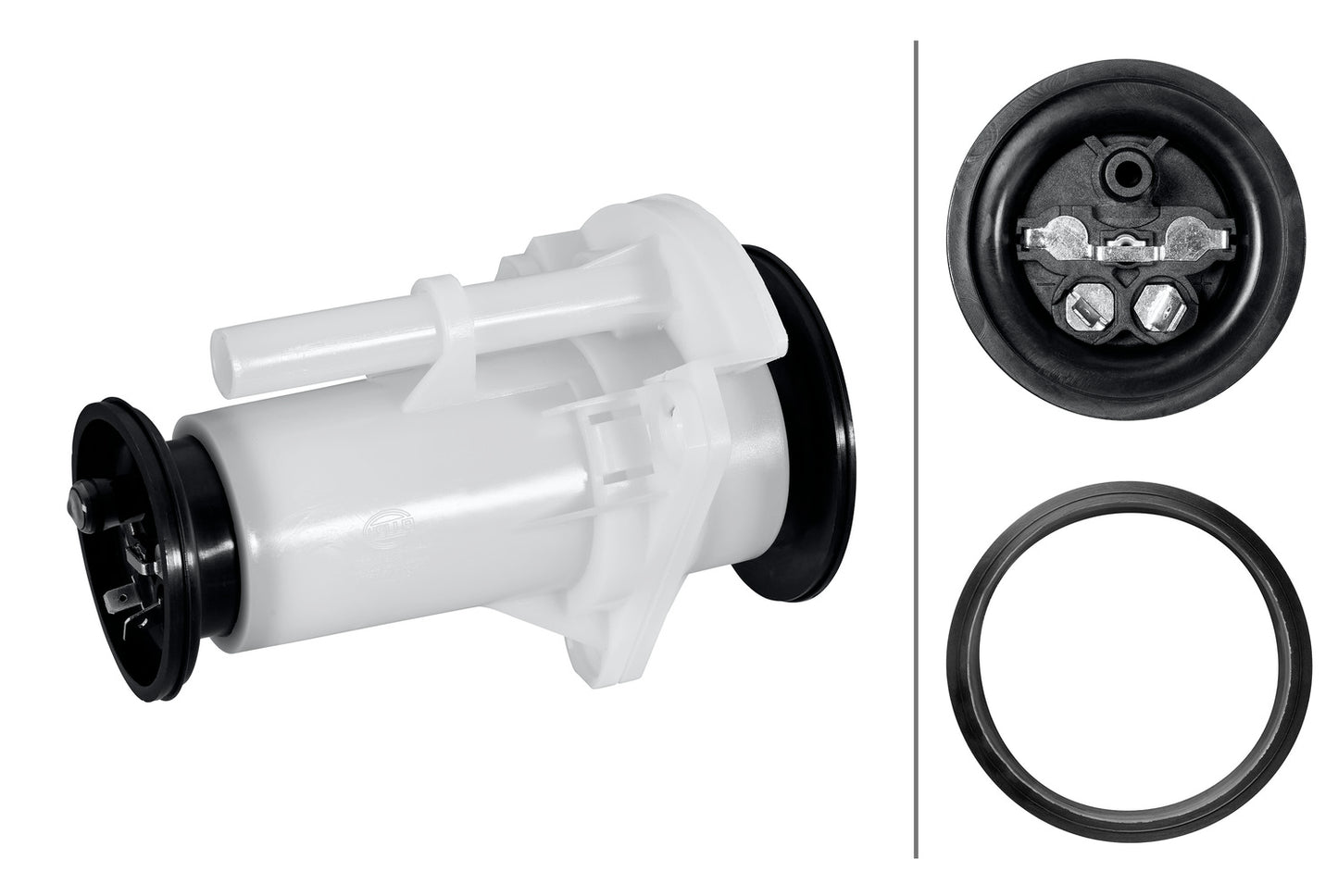 HELLA Swirl Pot, fuel pump - Electric - 2-pin connector 8TF358306-321
