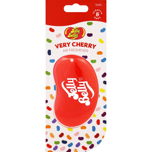 Jelly Belly 3D Air Freshener Very Cherry -15210