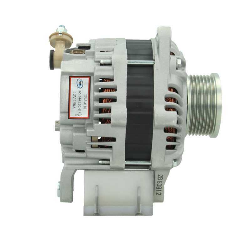 TWA Reman Alternator for Nissan 150A TRA018
