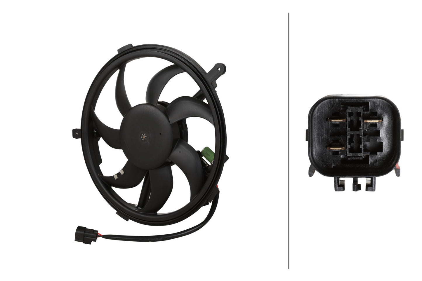 Hella Radiator Cooling Fan 8EW366420-501