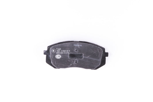 HELLA Brake pad set - T1660 - for e.g. HYUNDAI / KIA 8DB355012-961