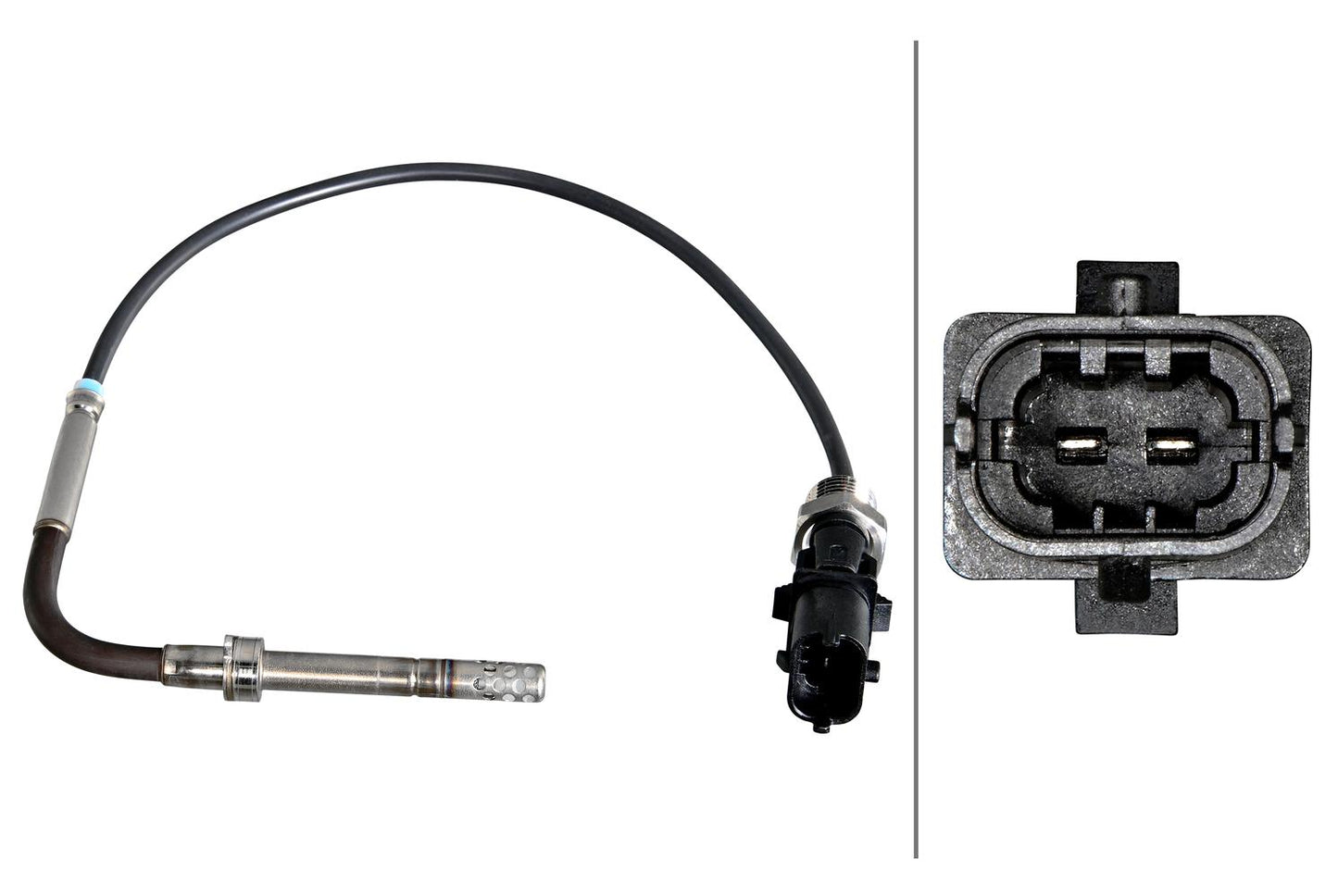 HELLA Sensor, exhaust gas temperature - 2-pin connector 6PT358226-361