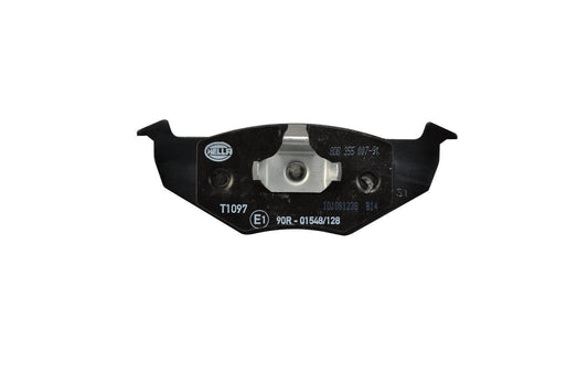HELLA Brake pad set - T1097 - for e.g. SEAT / VOLKSWAGEN 8DB355007-911