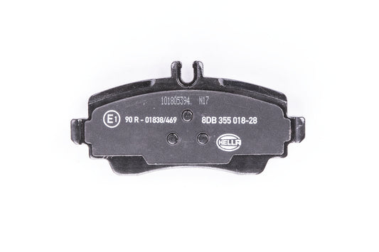 HELLA Brake pad set - T5101 - for e.g. MERCEDES-BENZ 8DB355018-281