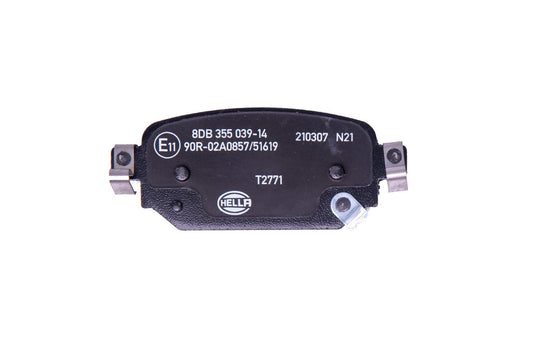 HELLA Brake pad set - T2771 - for e.g. MAZDA 8DB355039-141