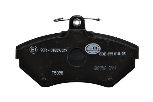 HELLA Brake pad set - T5098 - for e.g. AUDI / VOLKSWAGEN 8DB355018-251
