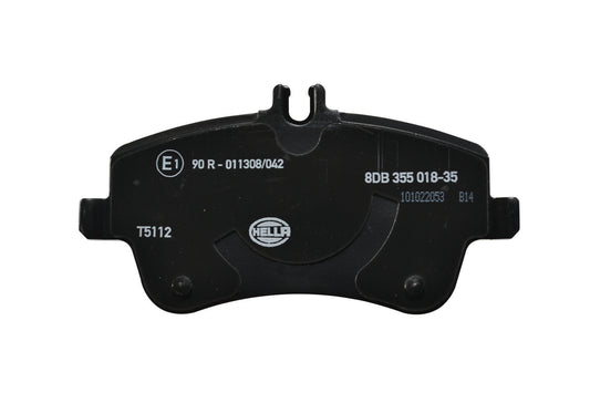 HELLA Brake pad set - T5112 - for e.g. MERCEDES-BENZ 8DB355018-351