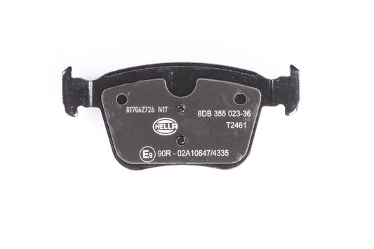 HELLA Brake pad set - T2461 - for e.g. JAGUAR / LAND ROVER / VOLVO / VOLVO ASIA 8DB355023-361