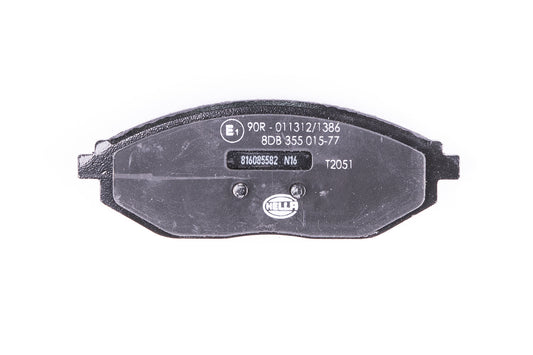 HELLA Brake pad set - T2051 - for e.g. CHEVROLET / HOLDEN / TOYOTA 8DB355015-771