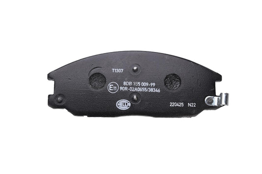 HELLA Brake pad set - T1307 - for e.g. DAEWOO / HYUNDAI / SSANGYONG 8DB355009-991