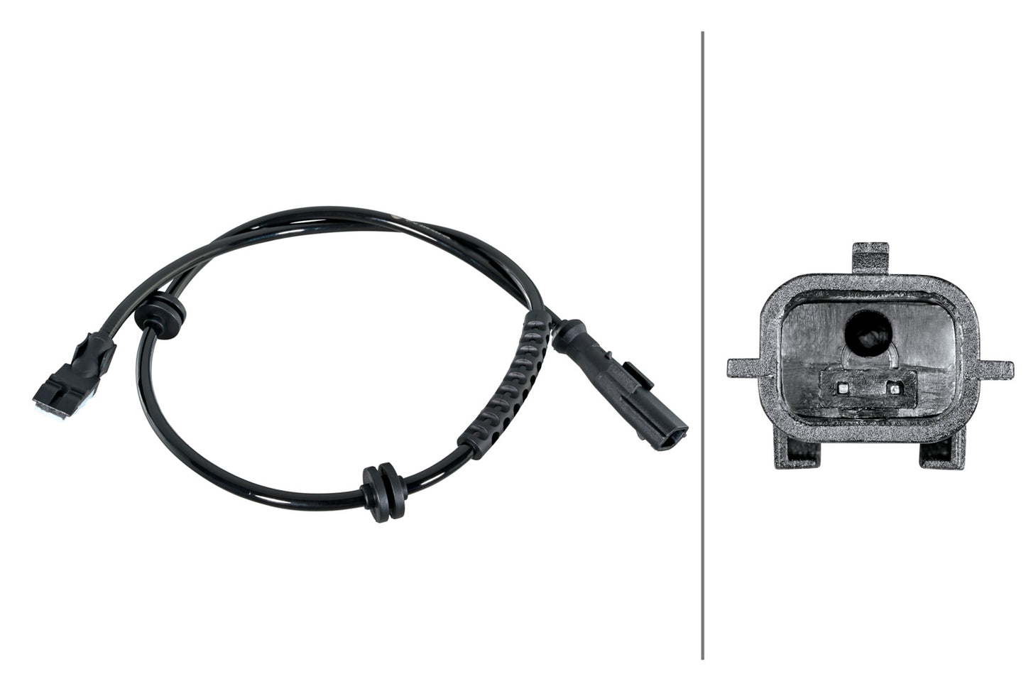 HELLA Sensor, wheel speed - 2-pin connector 6PU358252-081
