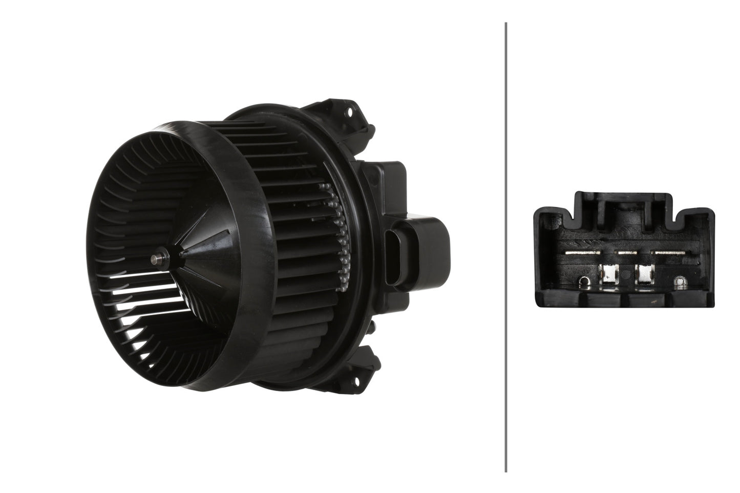 Hella Interior Fan Blower Motor 8EW366400-891