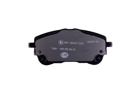 HELLA Brake pad set - T2851 - for e.g. SUZUKI / TOYOTA 8DB355040-191