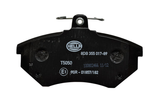 HELLA Brake pad set - T5050 - for e.g. SEAT / VOLKSWAGEN 8DB355017-891
