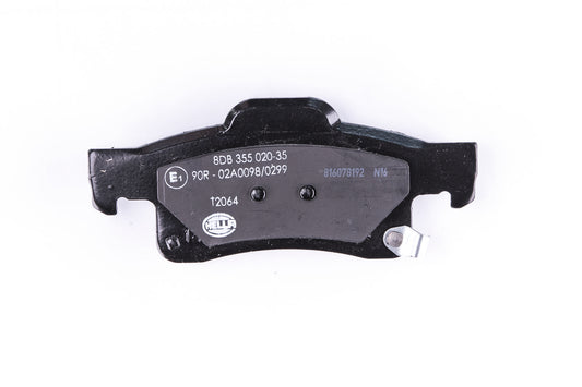 HELLA Brake pad set - T2064 - for e.g. DODGE / JEEP 8DB355020-351