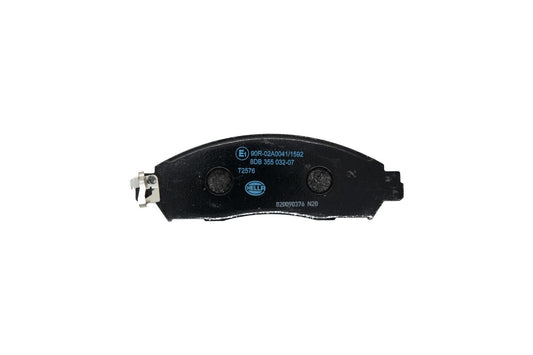 HELLA Brake pad set - T2576 - for e.g. NISSAN / RENAULT 8DB355032-071