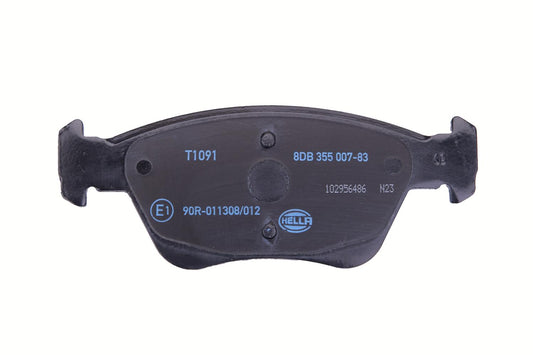 HELLA Brake pad set - T1091 - for e.g. MERCEDES-BENZ 8DB355007-831