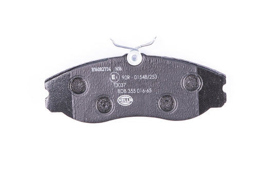 HELLA Brake pad set - T3037 - for e.g. FORD / LDV / NISSAN 8DB355016-651
