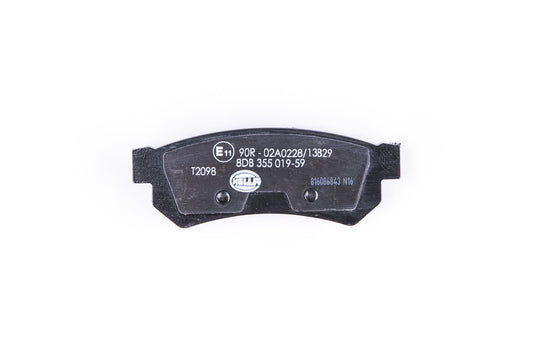 HELLA Brake pad set - T2098 - for e.g. CHEVROLET / DAEWOO 8DB355019-591