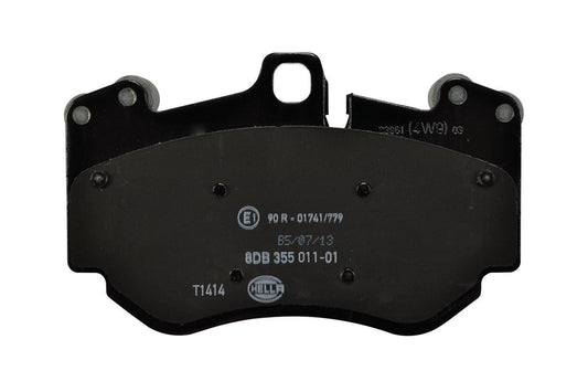HELLA Brake pad set - T1414 - for e.g. PORSCHE 8DB355011-011