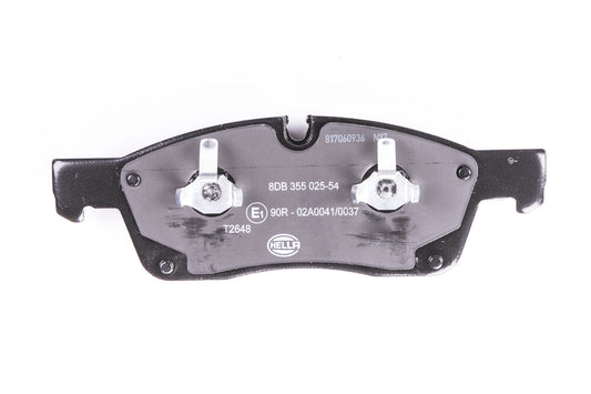 HELLA Brake pad set - T2648 - for e.g. JEEP 8DB355025-541