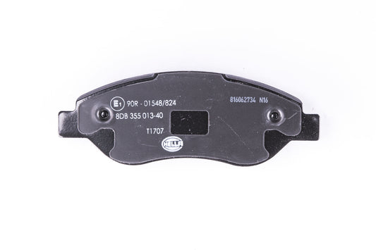 HELLA Brake pad set - T1707 - for e.g. OPEL / VAUXHALL 8DB355013-401