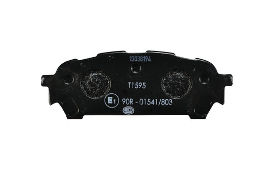 HELLA Brake pad set - T1595 - for e.g. SUBARU 8DB355012-311