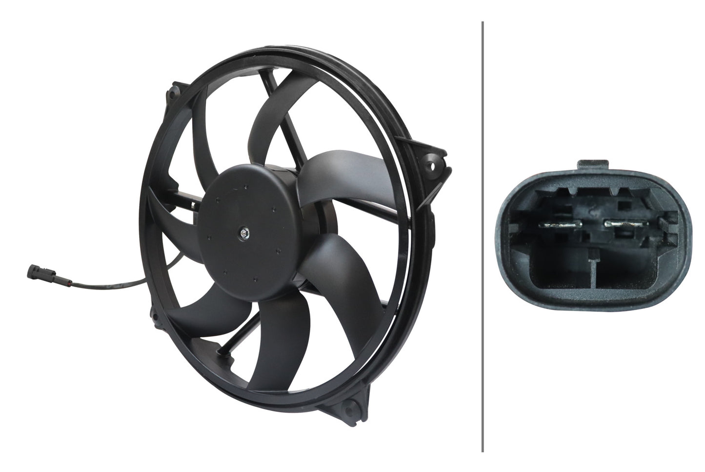 Hella Radiator Cooling Fan 8EW366420-001