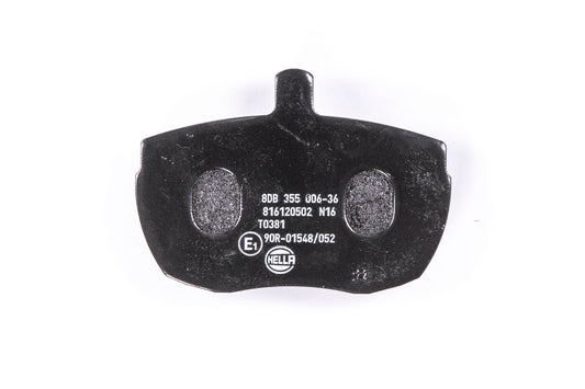 HELLA Brake pad set - T0381 - for e.g. ALFA ROMEO / DAF / FORD / IVECO 8DB355006-361
