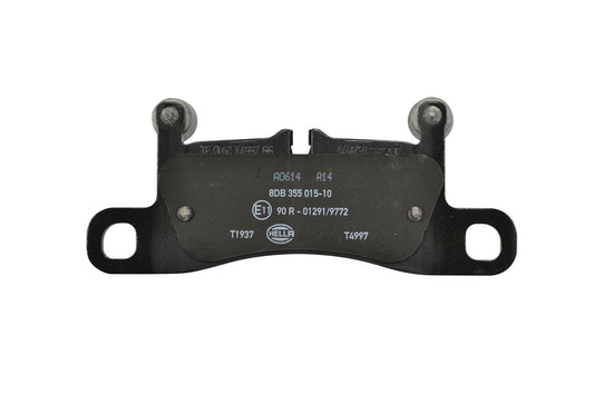 HELLA Brake pad set - T1937 - for e.g. PORSCHE / VOLKSWAGEN 8DB355015-101