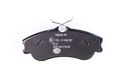 HELLA Brake pad set - T5131 - for e.g. CITROEN / PEUGEOT 8DB355018-541