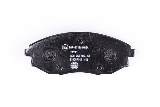 HELLA Brake pad set - T1911 - for e.g. CHEVROLET / DAEWOO / HOLDEN 8DB355014-931