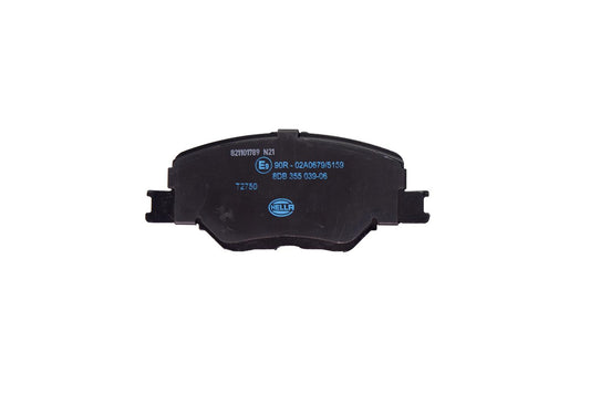 HELLA Brake pad set - T2750 - for e.g. HOLDEN / OPEL / VAUXHALL 8DB355039-061