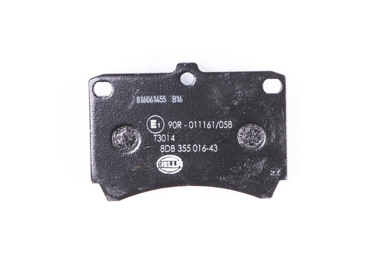 HELLA Brake pad set - T3014 - for e.g. FORD / KIA / MAZDA 8DB355016-431