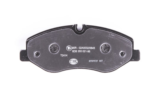 HELLA Brake pad set - T2414 - for e.g. MERCEDES-BENZ 8DB355021-961