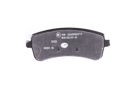 HELLA Brake pad set - T2323 - for e.g. MERCEDES-BENZ 8DB355021-521