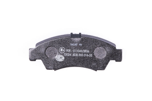 HELLA Brake pad set - T3024 - for e.g. HONDA 8DB355016-521